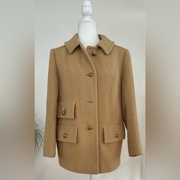 vintage pendleton wool pea coat size Medium - Picture 3 of 16